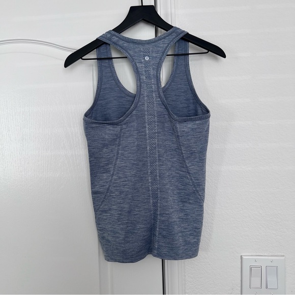 Lululemon Blue Racerback Tank - Picture 2 of 4